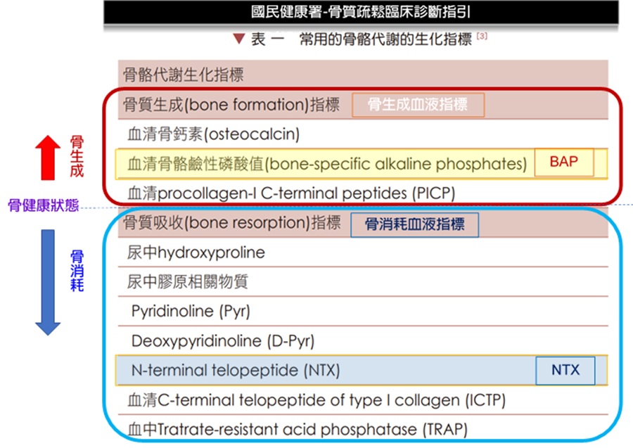 骨消耗大於骨生成就會開始流失骨質